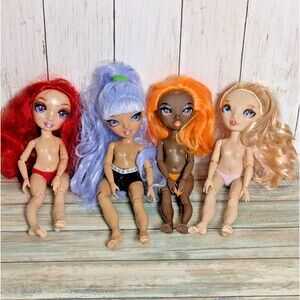 Rainbow High Doll Lot Ruby Tessa Michelle Victoria Nude K-Pop